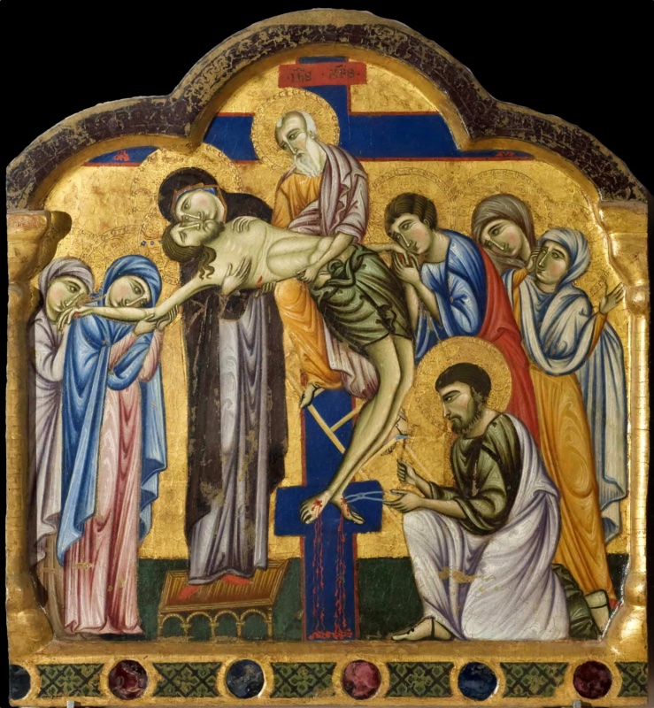 The deposition of the dead Christ - Galleria Nazionale dell'Umbria, Perugia